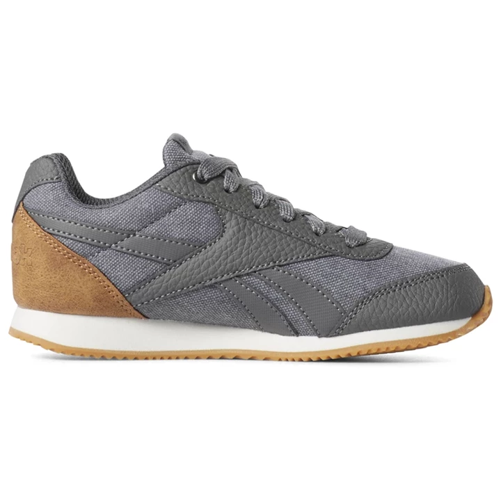 Zapatillas Reebok Royal Classic Jogger 2 Niños Gris Negras Blancas | 952476BTN