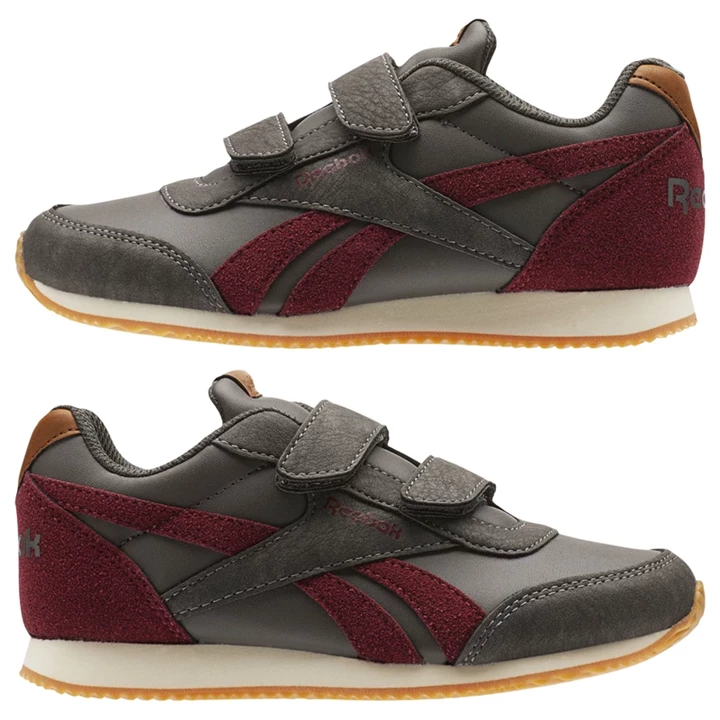 Zapatillas Reebok Royal Classic Jogger Cream Niños Gris Oscuro Rojas Creme | 902461TPV