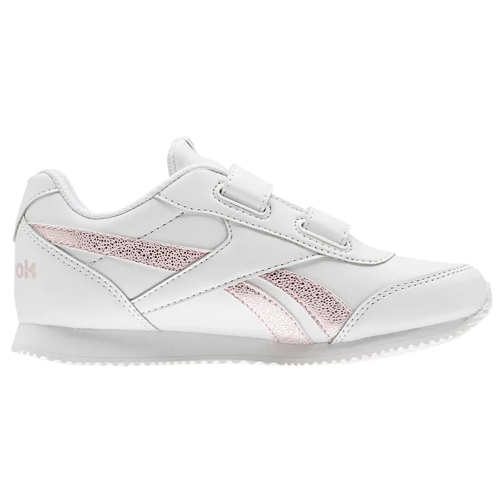 Zapatillas Reebok Royal Classic Jogger Niños Blancas Rosas Plateadas | 416953EIH