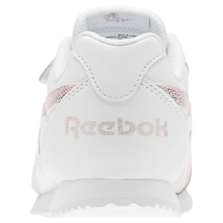 Zapatillas Reebok Royal Classic Jogger Niños Blancas Rosas Plateadas | 416953EIH