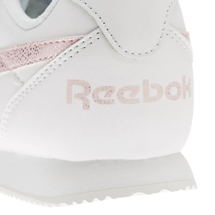 Zapatillas Reebok Royal Classic Jogger Niños Blancas Rosas Plateadas | 416953EIH