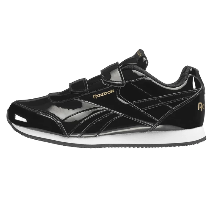 Zapatillas Reebok Royal Classic Jogger Niños Negras Doradas | 498625BGN