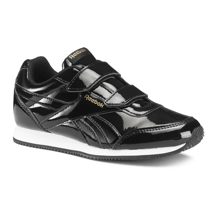 Zapatillas Reebok Royal Classic Jogger Niños Negras Doradas | 498625BGN