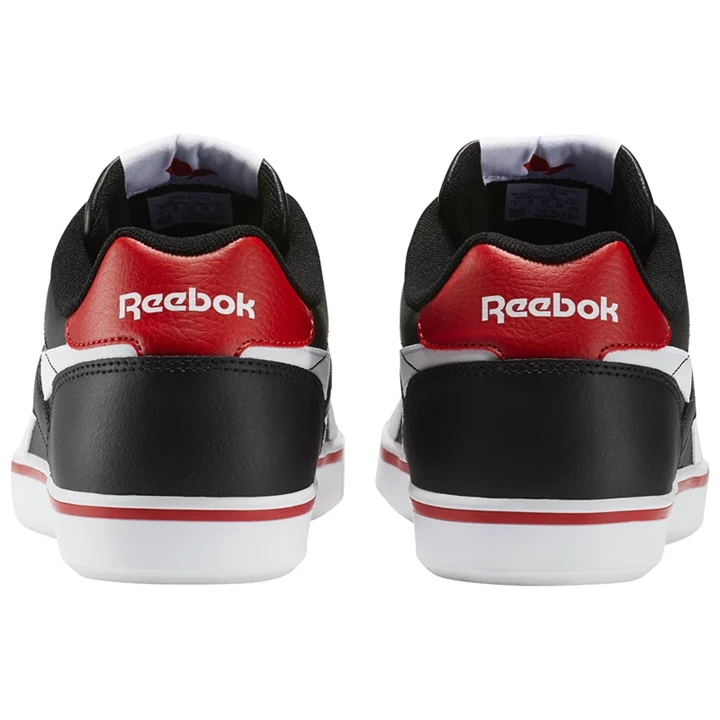 Zapatillas Reebok Royal Complete 2LL Hombre Negras Blancas Rojas | 150247OJA