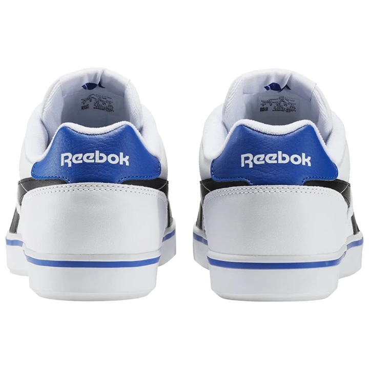 Zapatillas Reebok Royal Complete 2LL Hombre Blancas Negras Azul Real | 829157BIL