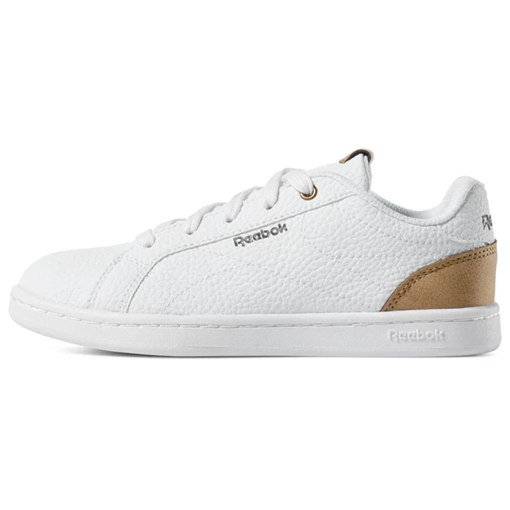 Zapatillas Reebok Royal Complete Clean Brown Niños Blancas Marrones Oscuro Marrones | 053671ICT