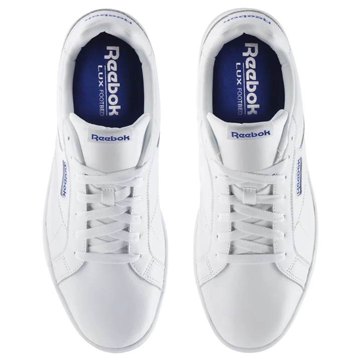 Zapatillas Reebok Royal Complete Clean LX Hombre Blancas Azul Real | 528631NCP