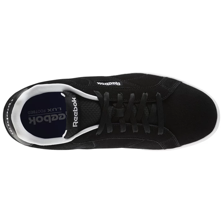 Zapatillas Reebok Royal Complete Clean LX Hombre Negras Blancas | 781295WUK