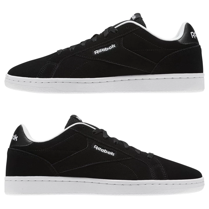 Zapatillas Reebok Royal Complete Clean LX Hombre Negras Blancas | 781295WUK