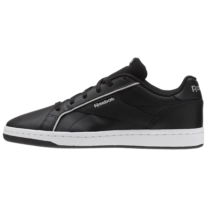 Zapatillas Reebok Royal Complete Clean Mujer Negras Blancas Plateadas | 413075KEW