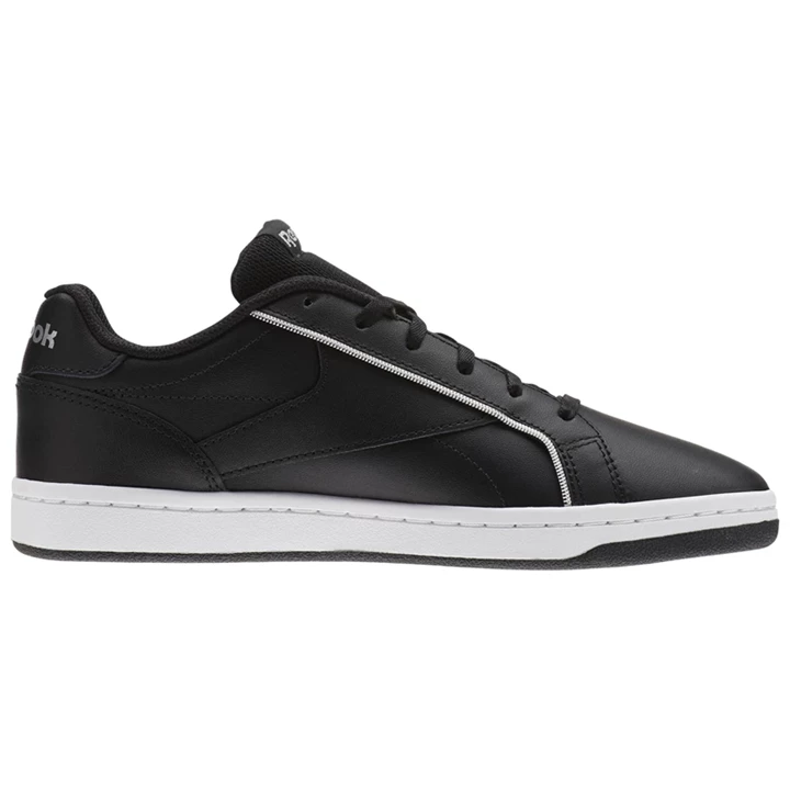 Zapatillas Reebok Royal Complete Clean Mujer Negras Blancas Plateadas | 413075KEW