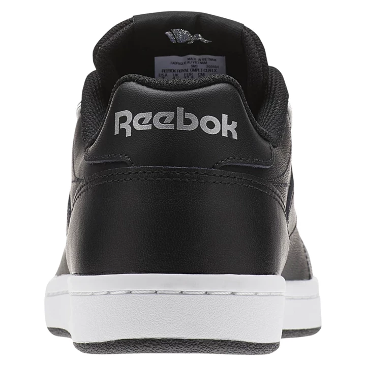 Zapatillas Reebok Royal Complete Clean Mujer Negras Blancas Plateadas | 413075KEW