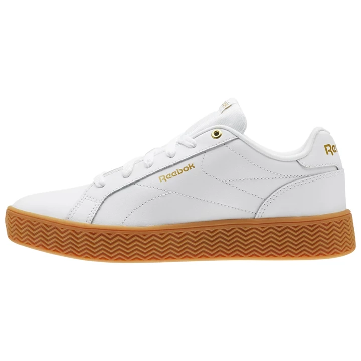 Zapatillas Reebok Royal Complete Clean Mujer Blancas Doradas Metal | 580427UOW