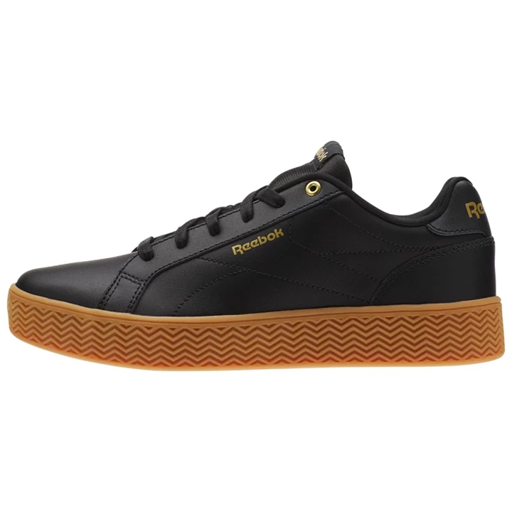 Zapatillas Reebok Royal Complete Clean Mujer Negras Doradas Metal | 637904CZX