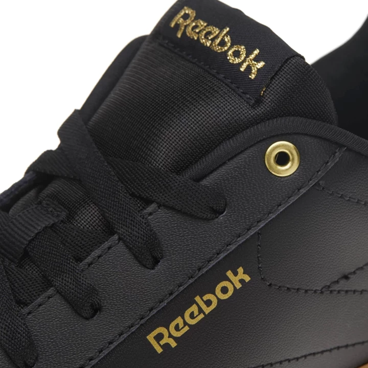 Zapatillas Reebok Royal Complete Clean Mujer Negras Doradas Metal | 637904CZX