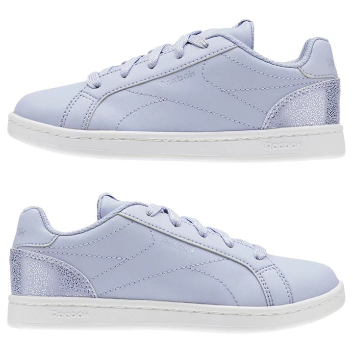 Zapatillas Reebok Royal Complete Clean Niños Blancas Plateadas | 048713IOH