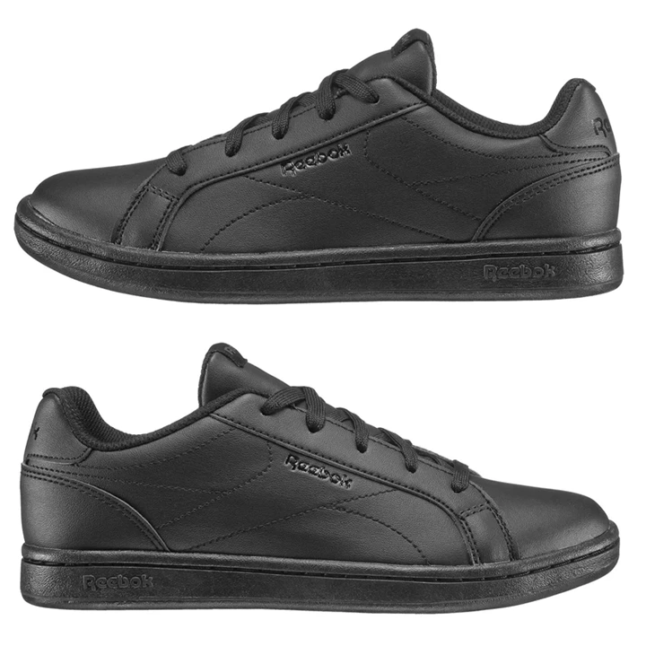 Zapatillas Reebok Royal Complete Clean Niños Negras | 431769TMI