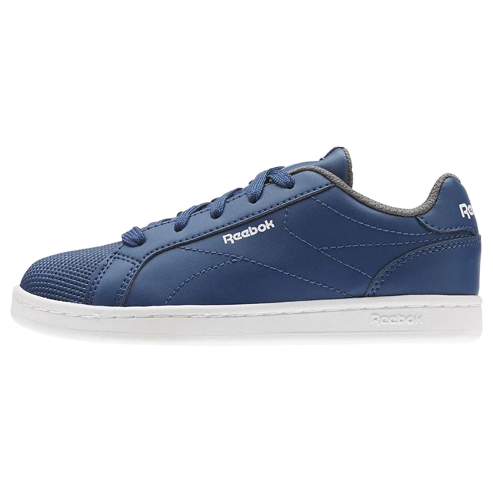 Zapatillas Reebok Royal Complete Clean Niños Azules Blancas | 801645WZQ