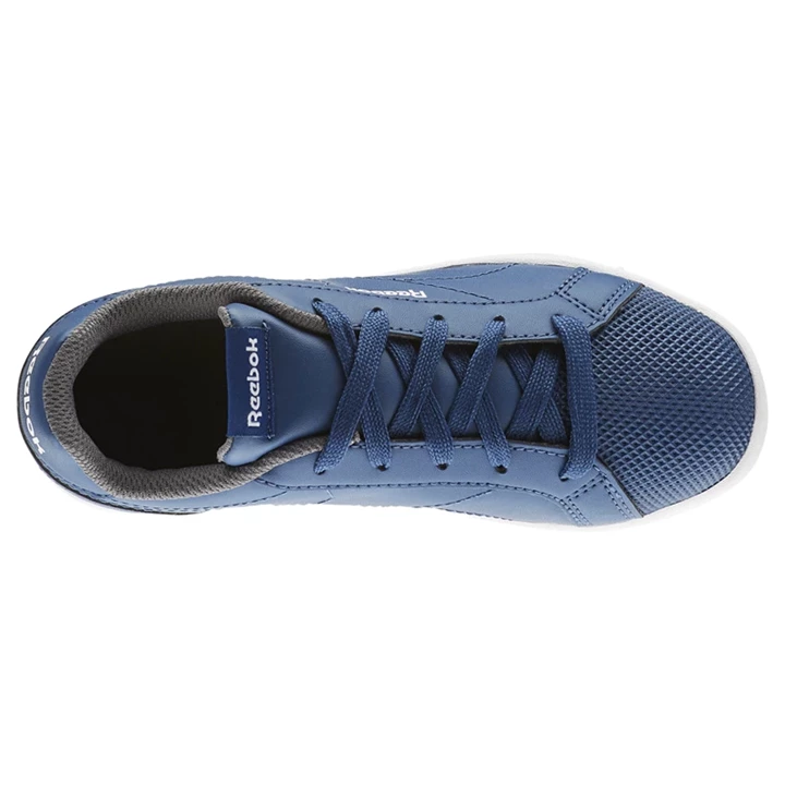 Zapatillas Reebok Royal Complete Clean Niños Azules Blancas | 801645WZQ