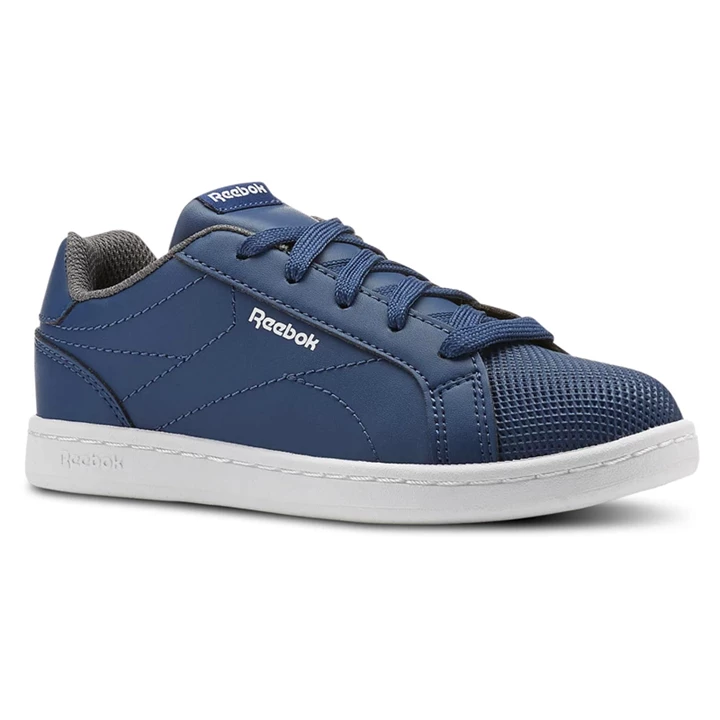 Zapatillas Reebok Royal Complete Clean Niños Azules Blancas | 801645WZQ