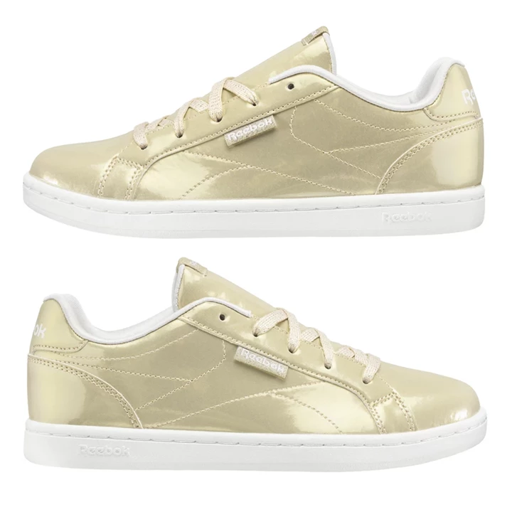 Zapatillas Reebok Royal Complete Clean Niños Doradas | 892160ZDQ