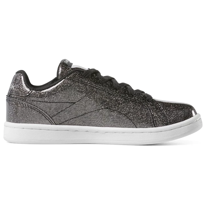 Zapatillas Reebok Royal Complete Clean Zip Niños Negras Blancas | 940175YZV