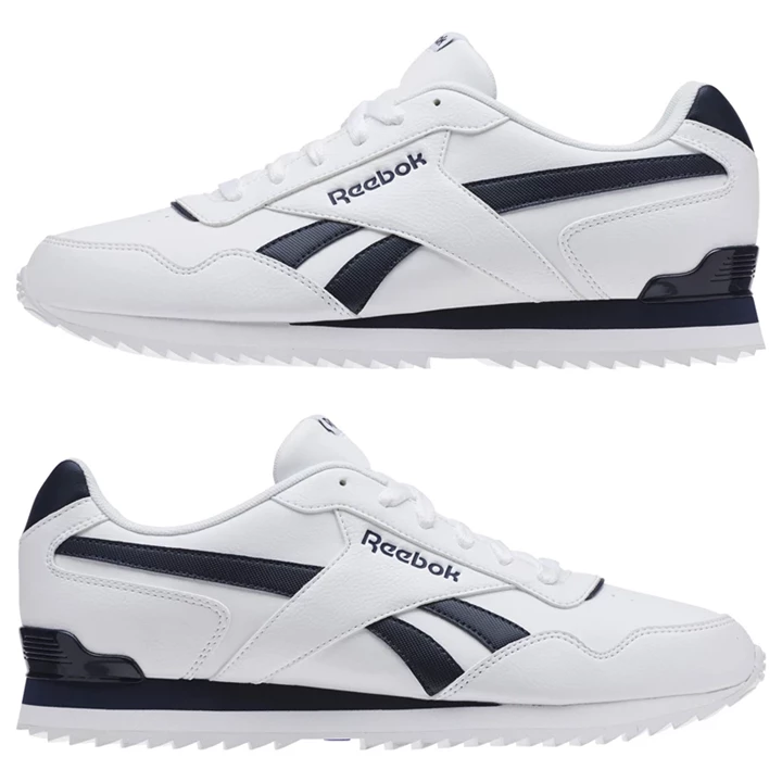 Zapatillas Reebok Royal Glide Hombre Blancas Azul Marino | 028453MHE