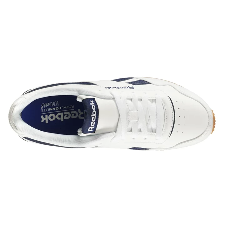 Zapatillas Reebok Royal Glide Hombre Blancas Azul Marino | 365794QND