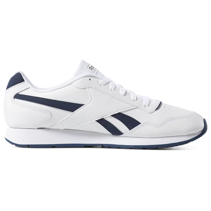 Zapatillas Reebok Royal Glide Hombre Blancas Azul Marino | 948063YZB