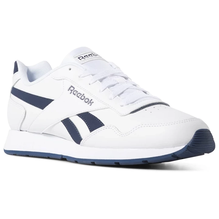 Zapatillas Reebok Royal Glide Hombre Blancas Azul Marino | 948063YZB