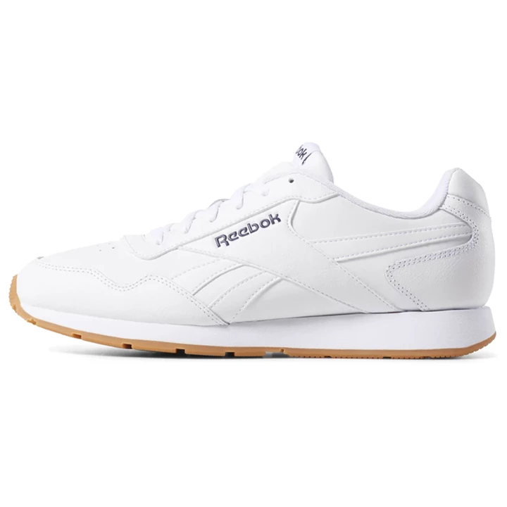 Zapatillas Reebok Royal Glide Hombre Blancas Azul Marino | 958076ILU