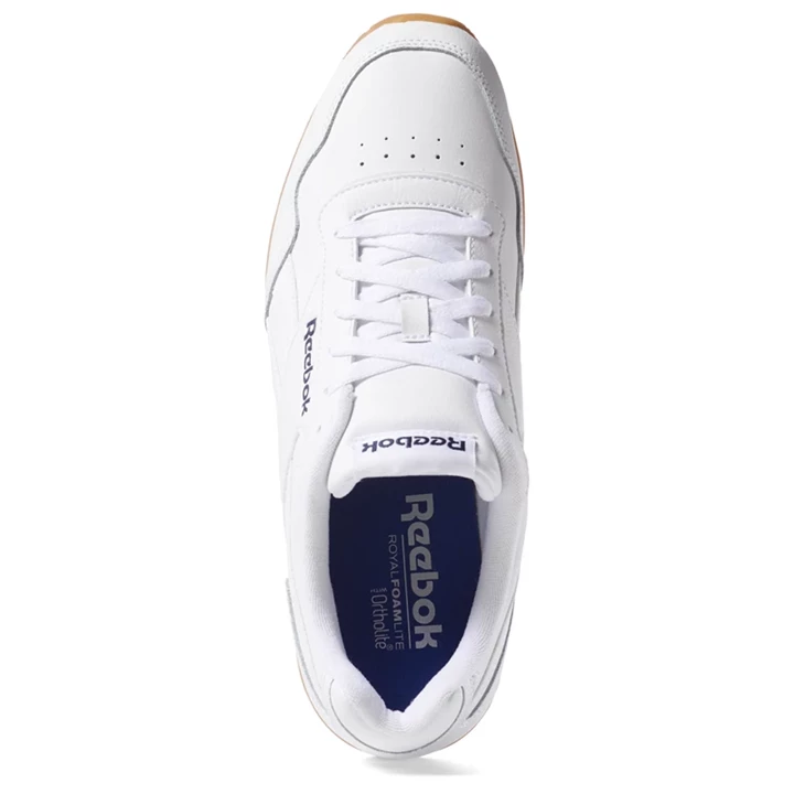 Zapatillas Reebok Royal Glide Hombre Blancas Azul Marino | 958076ILU