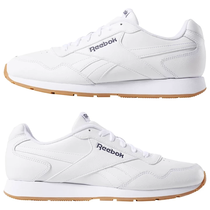 Zapatillas Reebok Royal Glide Hombre Blancas Azul Marino | 958076ILU