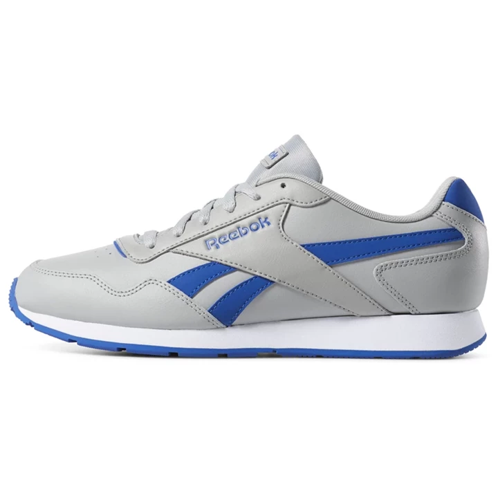 Zapatillas Reebok Royal Glide Hombre Gris Azul Real Blancas | 409756HNC