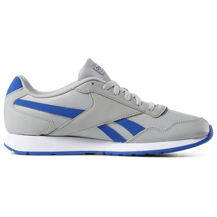 Zapatillas Reebok Royal Glide Hombre Gris Azul Real Blancas | 409756HNC