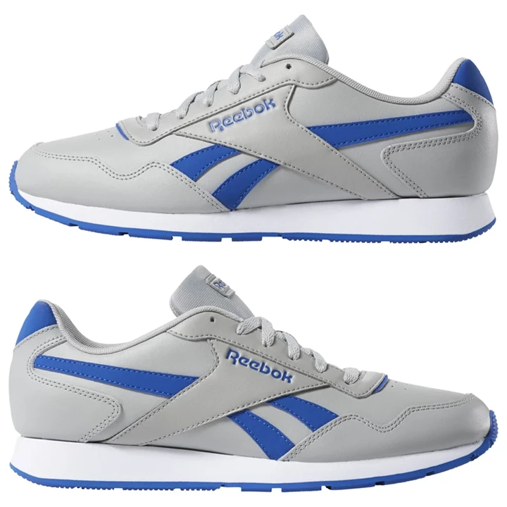 Zapatillas Reebok Royal Glide Hombre Gris Azul Real Blancas | 409756HNC