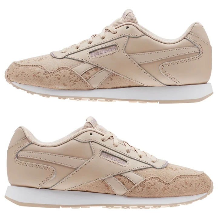 Zapatillas Reebok Royal Glide Mujer Beige Blancas | 495728FPZ