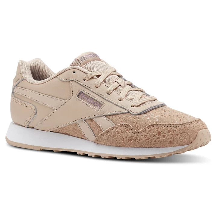 Zapatillas Reebok Royal Glide Mujer Beige Blancas | 495728FPZ