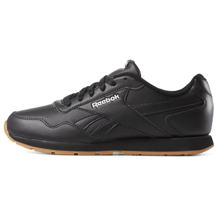 Zapatillas Reebok Royal Glide Mujer Negras Blancas | 307412ZXW