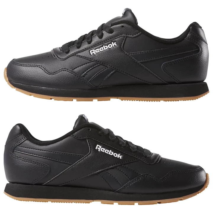 Zapatillas Reebok Royal Glide Mujer Negras Blancas | 307412ZXW