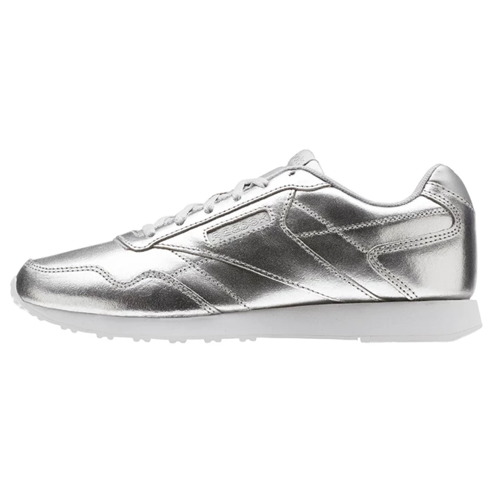 Zapatillas Reebok Royal Glide Mujer Plateadas Metal Blancas | 253478JRP