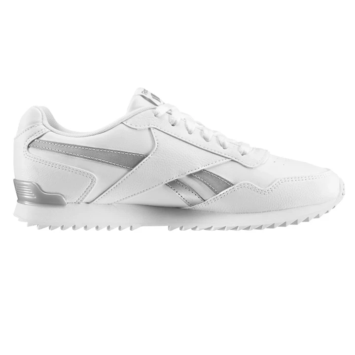 Zapatillas Reebok Royal Glide RPL Clip Mujer Blancas Plateadas Metal | 270135EVY