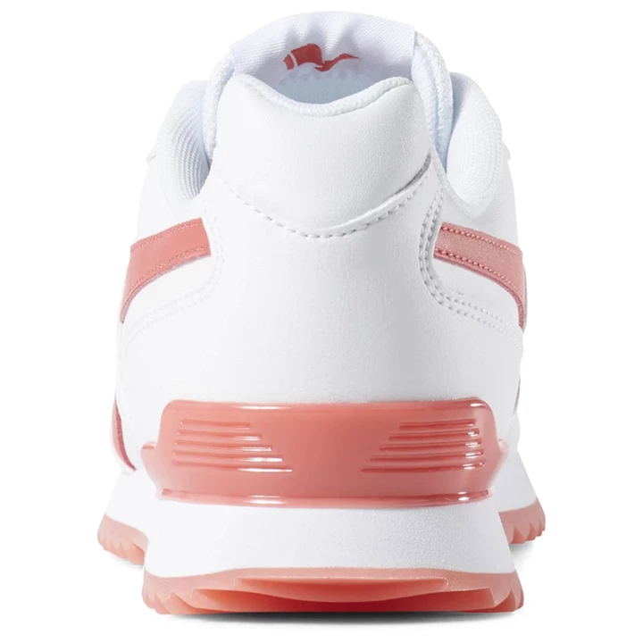 Zapatillas Reebok Royal Glide Ripple Clip Mujer Blancas Rosas | 460172KGA