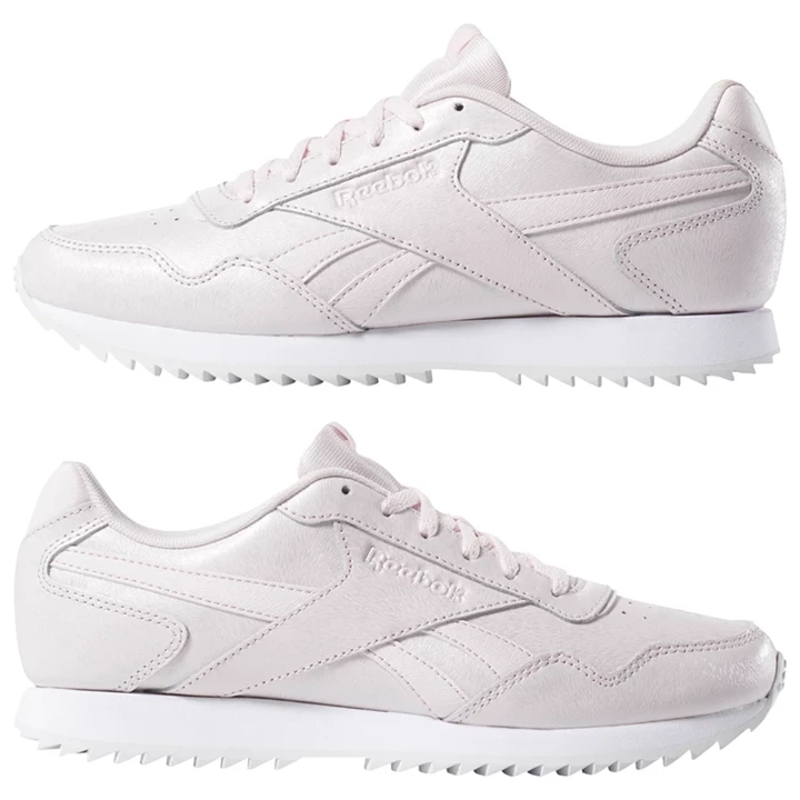 Zapatillas Reebok Royal Glide Ripple Mujer Rosas Blancas | 798512FZL