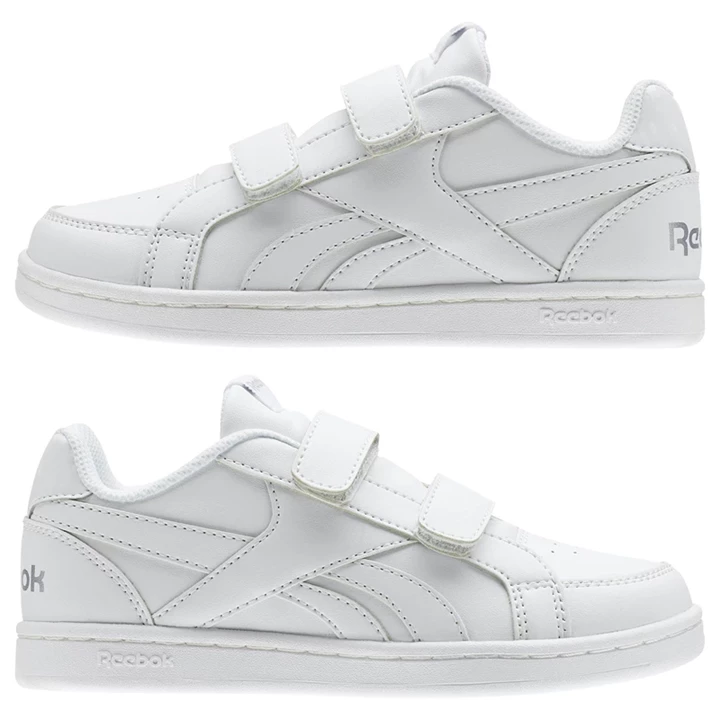 Zapatillas Reebok Royal Prime Alt Niños Blancas Plateadas | 087961KTJ