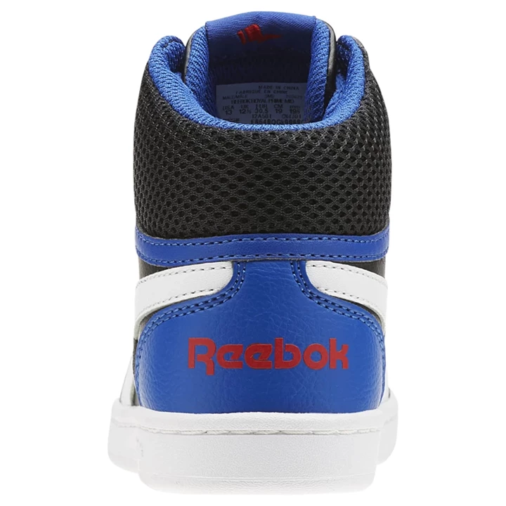 Zapatillas Reebok Royal Prime Mid Niños Azul Real Negras Blancas Rojas | 013528MYP