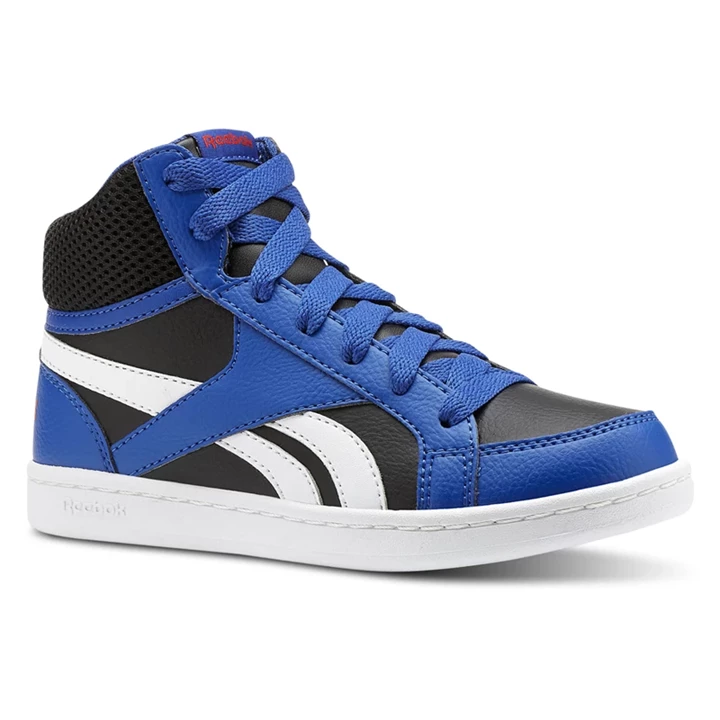 Zapatillas Reebok Royal Prime Mid Niños Azul Real Negras Blancas Rojas | 013528MYP