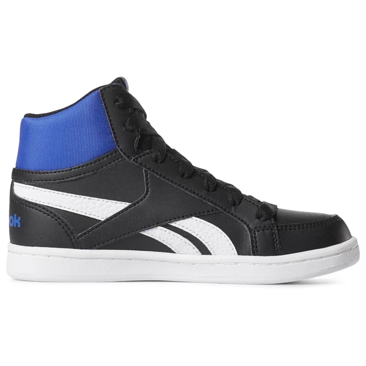 Zapatillas Reebok Royal Prime Mid Niños Negras Blancas | 416582IOB