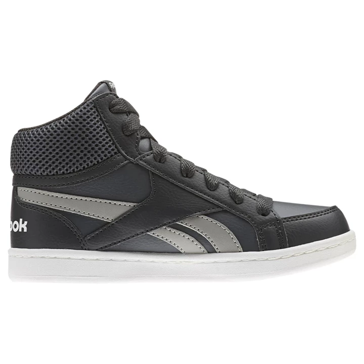 Zapatillas Reebok Royal Prime Mid Niños Gris Oscuro Gris Oscuro Blancas | 683924EQU