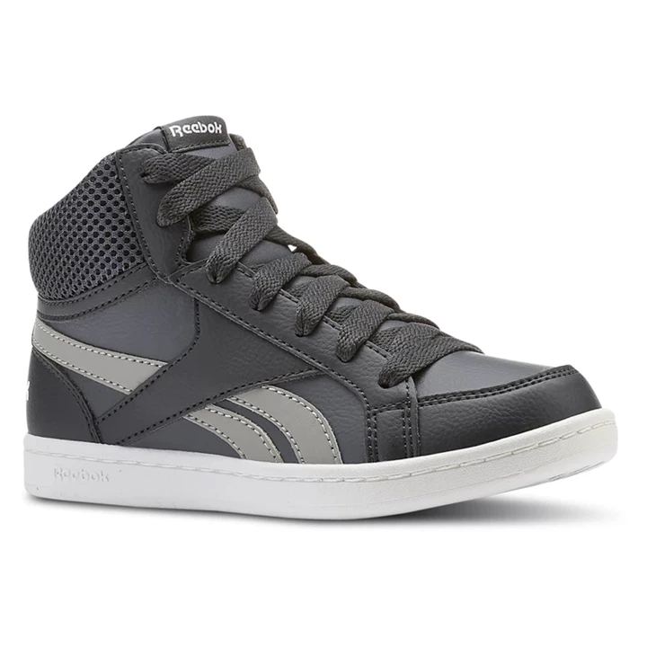 Zapatillas Reebok Royal Prime Mid Niños Gris Oscuro Gris Oscuro Blancas | 683924EQU